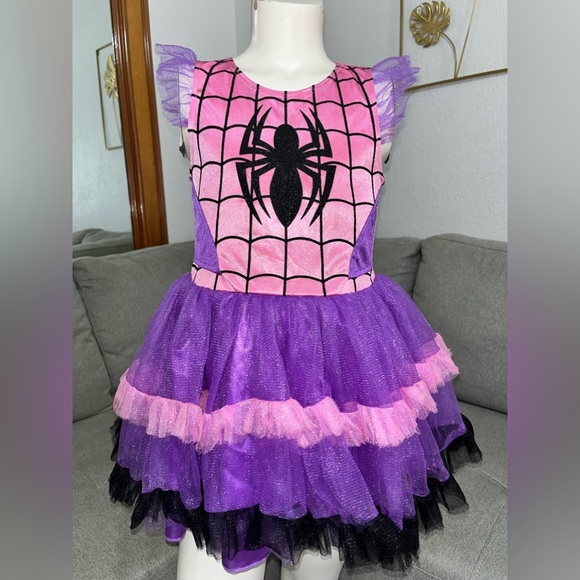 🕷️Original Marvel Child Spider-Girl Tutu Dress - Picture 1 of 8